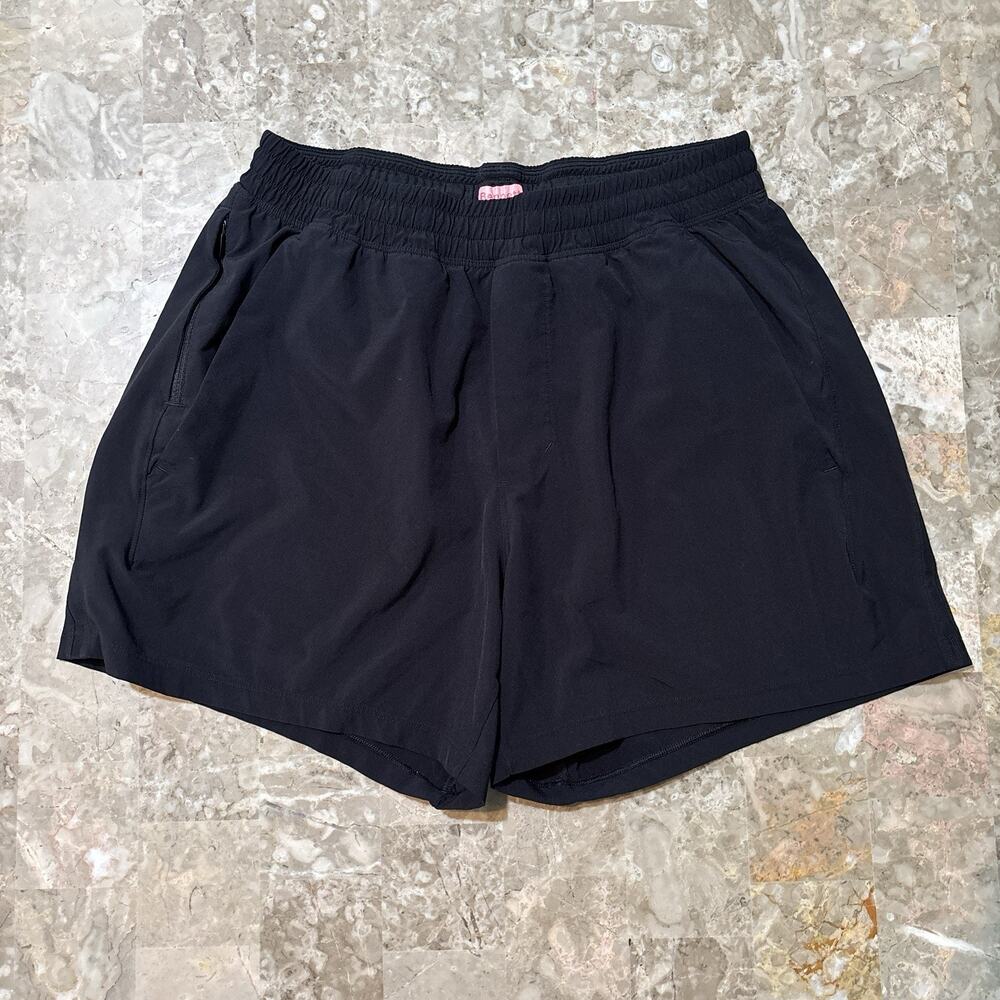 Lululemon Shorts Mens Medium Pace Breaker 5” Black Gym Running Linerless M7BCZS